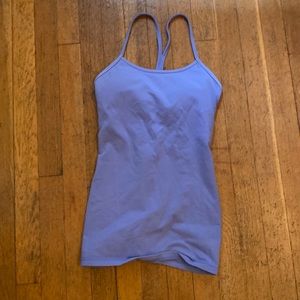 Lululemon, blue/purple, spaghetti strap tank top